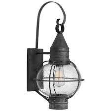 Average rating:0out of5stars, based on0reviews. Hinkley Cape Cod 23 1 4 High Aged Zinc Outdoor Wall Light 6f453 Lamps Plus