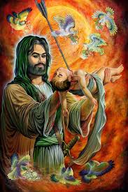 السلام على عبدالله الرضيع Islamic Paintings Islamic Art Painting