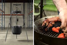 The prestige barbeque grill comes with wooden grab handles ensuring the user's safety from the overheated gadget. Yanko Design Recommends These Outdoor Grills To Shop To Transform Elevate Your Next Barbecue Party Yanko Design