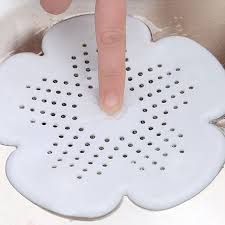 Hair Stopper Bathroom Silicone Sink Drain Filter Bathtub Hair Catcher Stopper Shower Drain Hole Filter Trap Sink Strainer Shower Drain Sink Drain Sink Strainer