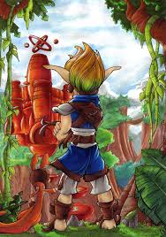 Sig was first met in jak ii when torn sent jak and daxter to deliver a package of eco ore to krew at the hip hog heaven saloon.sig was the first one the two met in the entrance to the bar, and would later hand jak his morph gun and scatter gun mod with it. Forbidden Jungle By Keyshakitty Deviantart Com On Deviantart Jak Daxter Video Game Tattoos Game Art