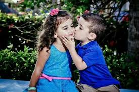 Sweet Cute Romantic Beautiful Couple Kids Child Kiss Yokiza77 Digital Editing Creativity Kids Kiss Cute Baby Couple Cute Kids Pics