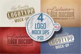 Logo Mock Up Pack Vol 4 Design Mockup Free Mockup Free Psd Mockup Template Free
