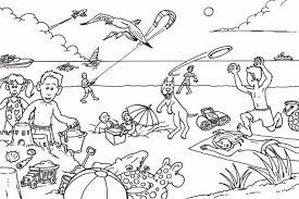 When the sand is pink and ther. 25 Free Printable Beach Coloring Pages