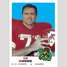 1969T Ed Budde Kansas City Chiefs
