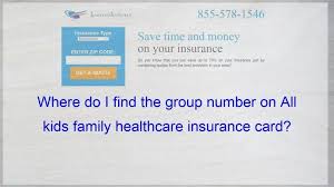 Where Can I Find The Group Number On The Health Insurance Card For All Children Yorum