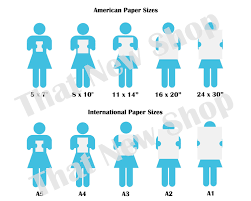 wall art size guide print size comparison chart print size