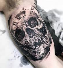 Explore these men's skull tattoos from 3d to tribal designs. 60 Badass Skull Tattoos For Men Masculine Design Ideas