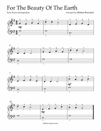 Birdy Skinny Love Chords Piano Free Piano Arrangement For The Beauty Of The Earth Easy Beginner Easy Piano Learn Piano Piano