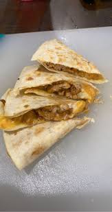 Probably to keep the cutter clean but also maybe because they want to maximize the amount of plastic you're. Homemade Taco Bell Style Chicken Quesadilla Food