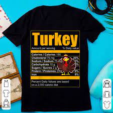 5 out of 5 stars (7,529) 7,529 reviews $ 15.99. Official Turkey Costume Funny Thanksgiving Food Nutrition Facts Gift Shirt Hoodie Sweater Longsleeve T Shirt
