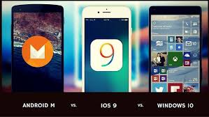 Windows 10 Vs Ios 9 Vs Android M Clash Between 3 Most Efficient Os Mobile Application Development New Operating System Mobile Application Design