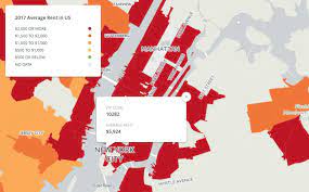 Of the large cities analyzed, jersey city apartments are the state's most expensive for renters, with an average monthly rent of $2,909, researchers said. Map Battery Park City Is The Country S Most Expensive Zip Code For Renters 6sqft