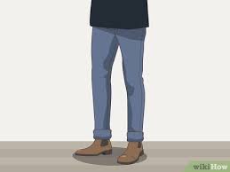 Smart casual white jacket with black jeans & leather chelsea boots. How To Wear Jeans With Chelsea Boots 10 Steps With Pictures