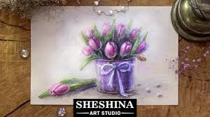 How To Draw Tulips With Soft Pastels Flowers Youtube What are soft pastels and the benefits of using them?