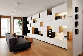Studio 360 Adds Walls Of Modular Shelving And Storage To Slovenian Apartment Apartment Interior Apartment Interior Design Apartment Inspiration