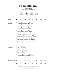 Free sheet music with pdf and song request form. Mazzy Star Fade Into You Sheet Music Download Printable Pdf Rock Music Score For Guitar Chords Lyrics 48773