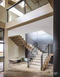 Modern Meets Traditional At Pacific Northwest Property Luxe Interiors Design Luxe Interiors Modern Meets Traditional Staircase Design
