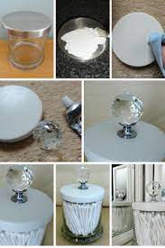 However, those foul little plastic containers they come in. Diy Cotton But Q Tip Holder Make Your Own Out Of An Empty Candle Jar Transform An Old Candle Jar Tutorial I Candle Jar Diy Old Candle Jars Empty Candle Jars