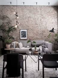Gorgeous Scandinavian Interior Design Decor Ideas 04 Gorgeous Scandinavian Interior Design Decor Ideas In 2020 Brick Living Room Brick Wall Living Room Brick Interior