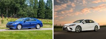 Prices shown are the prices people paid for a new 2019 toyota camry le auto with standard options including dealer discounts. 2019 Toyota Camry Le Vs 2019 Toyota Camry Se Trim Level Comparison At Downeast Toyota Downeast Toyota