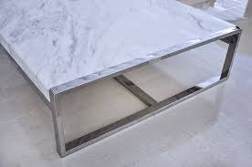 Enna I Modern Coffee Table Volakas Marble Coffee Table Coffee Table Marble Top Coffee Table