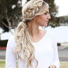 40 Side Ponytails That You Will Love Side Braid Ponytail Side Ponytail Hairstyles Side Ponytail