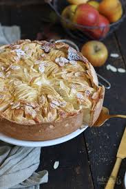 This peach kuchen is a special treat with a delicious custard cream and beautiful edible flowers. German Apple Sour Cream Cake Bake To The Roots