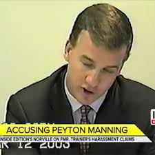 Dude Puts Dip Ik Mouth behind Peyton Manning at College World Series