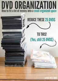 Dvd & Blu-Ray Organization: How To Fit Your Movies Into A Small Space