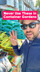 What mixes do you use in your container gardens? 🪴🤔🌿Let’s talk about 3️⃣  soil types you shouldn’t use in your pots and one I do recommend at the end  💡💚❌ #1: CompostIt might seem like a good idea, but ...