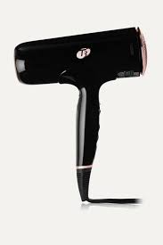 Black Cura Luxe Hairdryer Eu 2 Pin Plug T3 Net A Porter