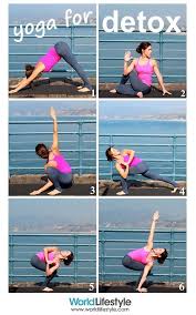 Yoga Poses To Start Your Spring Detox Use These Twisting Asanas To Wring Out Those Toxins From Your Body Yoga Detox Yoga Benefits Yoga For Beginners