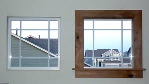Generally, vertical trim elements such as door and window casings should be smaller and have less heft than baseboards. Interior Window Trim Ideas Awesome Interior Window Trim Design Ideas Photos Interior Design Rustic Inter Interior Window Trim Interior Windows Wood Window Trim