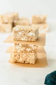 Browned Butter And Extra Marshmallows Take These Rice Krispie Treats From Regular To Amazin In 2020 Krispie Treats Recipe Rice Krispie Treats Rice Krispy Treats Recipe