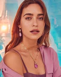 kendra scott magenta earrings