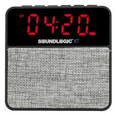 In this case, you need the best bluetooth speakers with alarm clocks. Soundlogic Xt Bluetooth Speaker Alarm Clock Radio With Built In Mic Fm Radio Usb Micro Sd Slots Fabric Grill