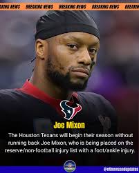 Texans RB Joe Mixon finally breaks silence