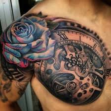 G E T I N K E D Cool Shoulder Tattoos Cool Chest Tattoos Rose Tattoos For Men