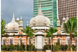 The architecture of the mosque is a combination of moorish, islam and magul. Masjid Jamek One Of The Oldest Mosques In Kuala Lumpur Malaysia Masjid Mosque Beautiful Mosques