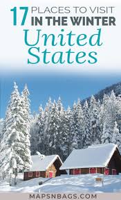 20 Winter Destinations In The Usa Winter Vacation Spots Best Winter Vacations Winter Vacations Destinations