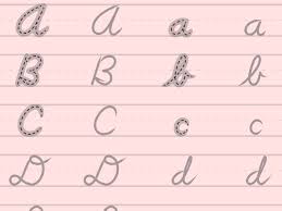 writing practice cursive letters worksheets printables