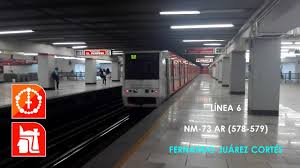 El metro en cdmx, conocido por algunos como el sistema de transporte colectivo (stc), consiste en 12 líneas y 195 estaciones que dan servicio a df y el estado de méxico en sus 225 kms de recorrido. Metro Cdmx Linea 6 De El Rosario A Tezozomoc Nm 73 Ar Youtube