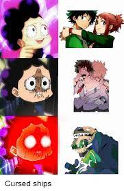 Please do not be offended by the video it is meant as a joke i hope you guys understand that also i'm deeply sorry for posting so late my computer speaker. Cursed Deku Ships Cursedanime