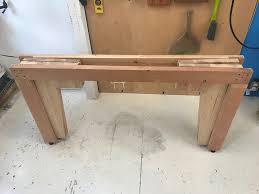 How to make table legs out of 2×4. Prototyping An Inexpensive Set Of Folding Table Legs Out Of Construction Lumber Core77