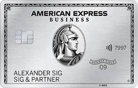 Make it impactful with clear contact information, a sleek card design and a memorable tagline. Business Cards American Express Deutschland