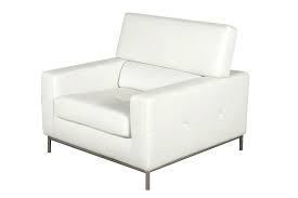 Keen upholstered vinyl armchair $429.25. Contemporary White Leather Armchairs Topsdecor Com