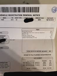 Your vehicle type (auto, motorcycle, etc.). Registration Renewal Cost In California Imgur