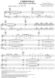 Christmas Baby Please Come Home Christmas Sheet Music Sheet Music Home Lyrics