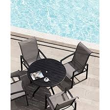 We did not find results for: Buy Frp 5 Pieces Outdoor Dining Set Patio Furniture With Metal Slat Finish Steel Tube 38 Round Patio Table Patio Table And Chairs With 1 5 Umbrella Hole Online In Indonesia B086xlhgq4